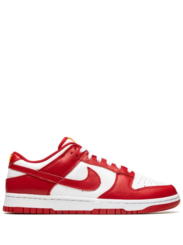 Nike dunk on sale mujer rojas