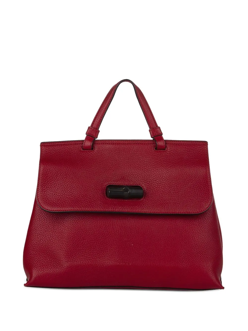 

Gucci Pre-Owned bolsa satchel Bamboo Daily - Rojo