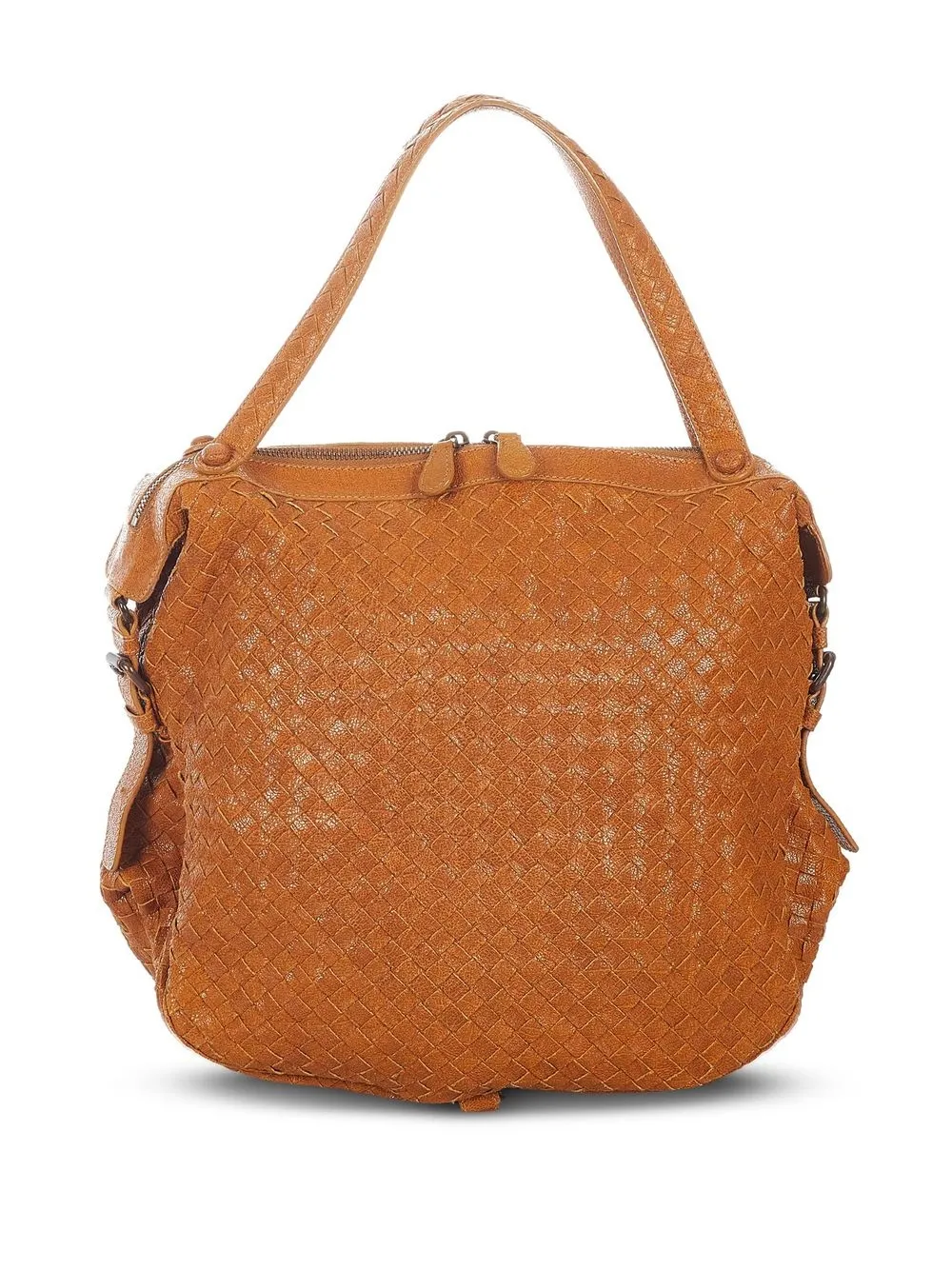 

Bottega Veneta Pre-Owned tote de tejido Intrecciato - Marrón
