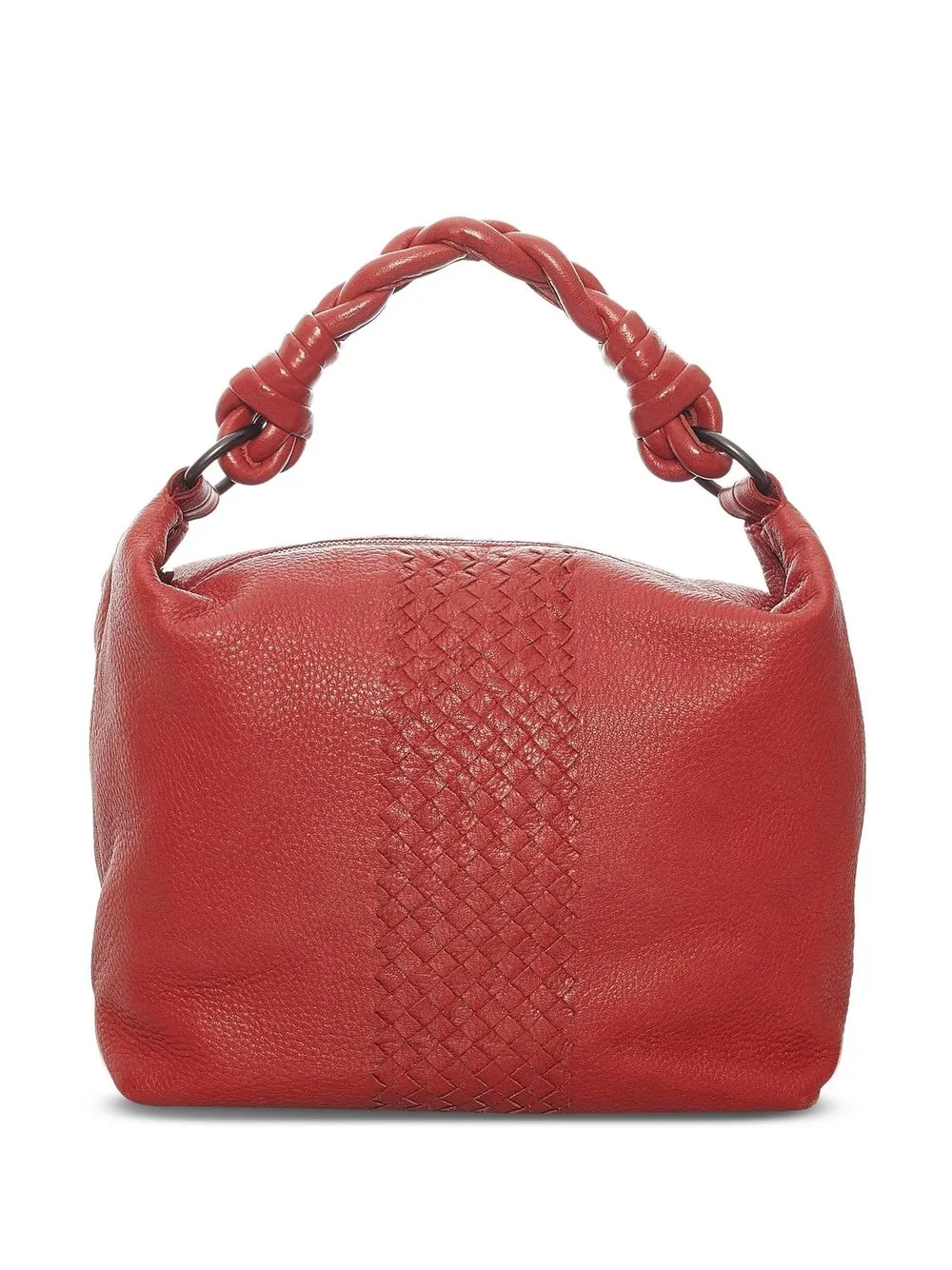 

Bottega Veneta Pre-Owned tote de tejido Intrecciato - Rojo