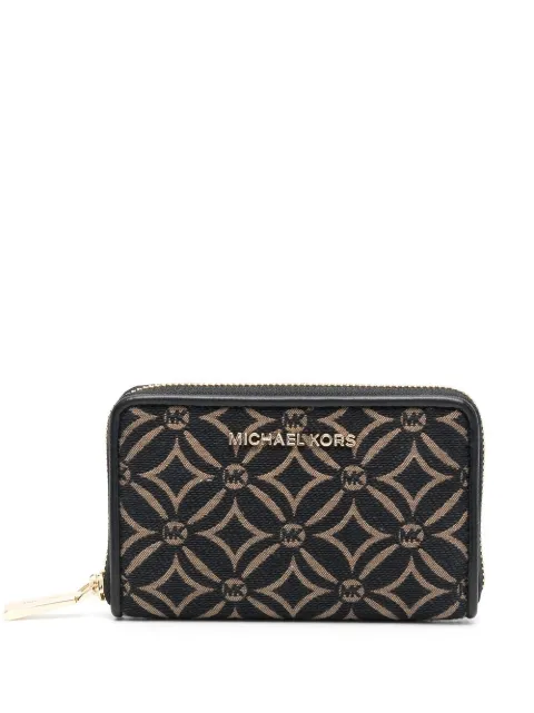 Michael Kors pung med lynlås og monogram