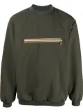 K-Way R&D front zip-pocket sweatshirt - Green