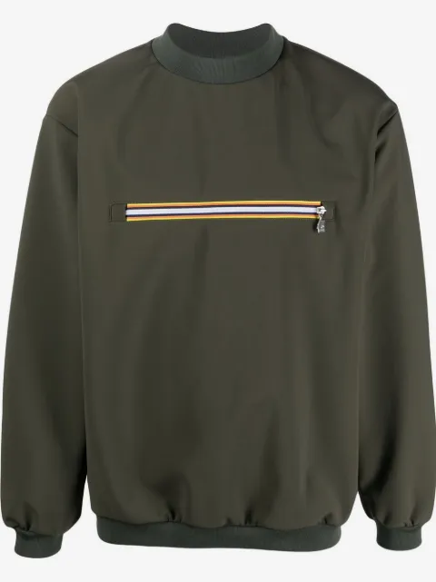 K-Way R&D sudadera con bolsillo y cierre