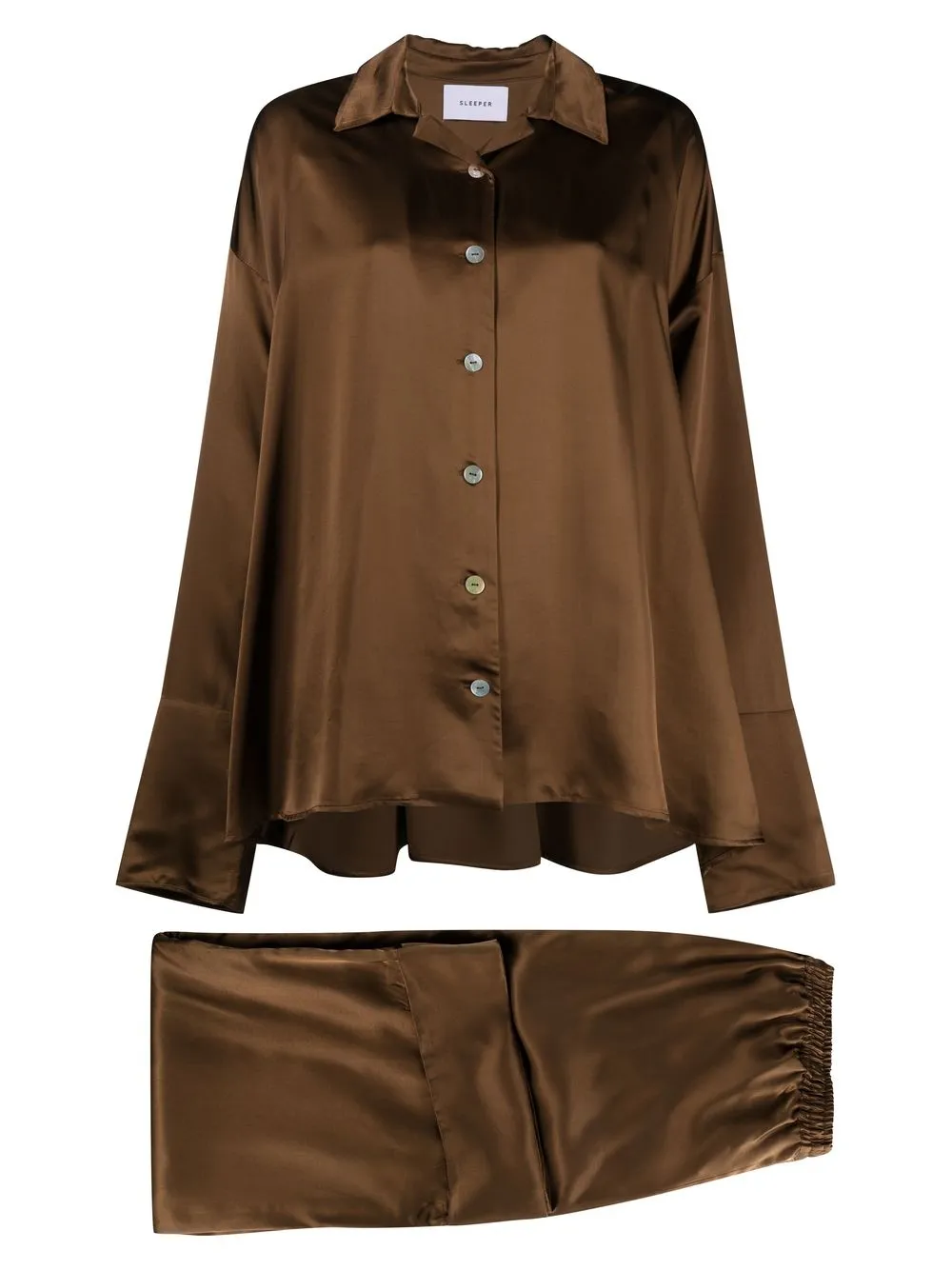 

Sleeper 4 piece pyjama set - Brown