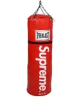 Supreme x Everlast leather heavy bag - Red