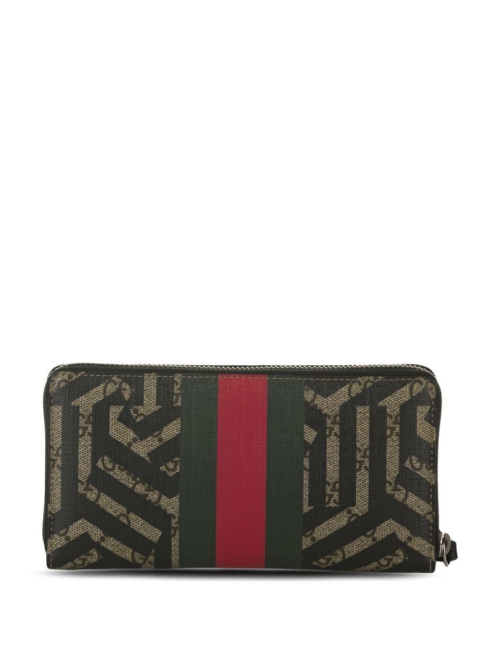 Gucci Embroidered Bee Billfold Wallet In Black, ModeSens