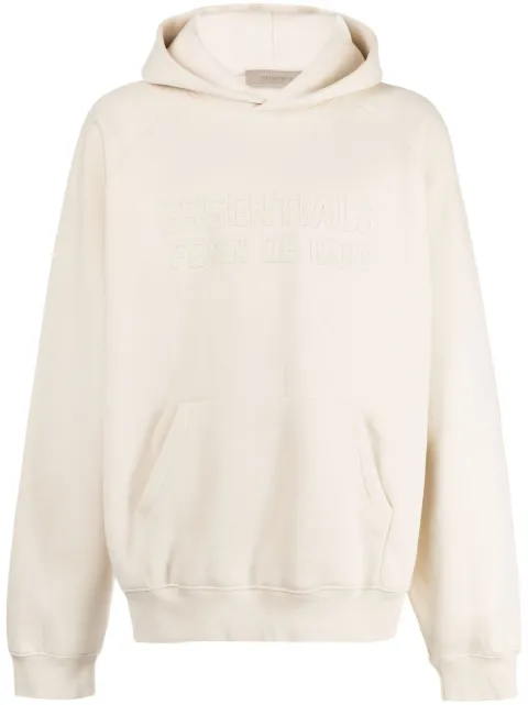 FEAR OF GOD ESSENTIALS hoodie con logo estampado