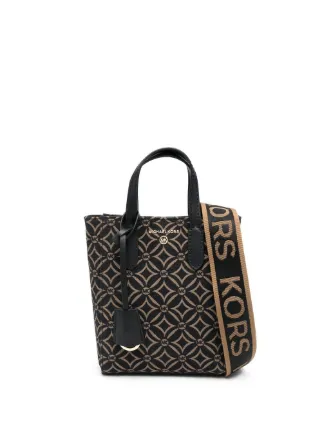 Michael kors monogram clearance bag black