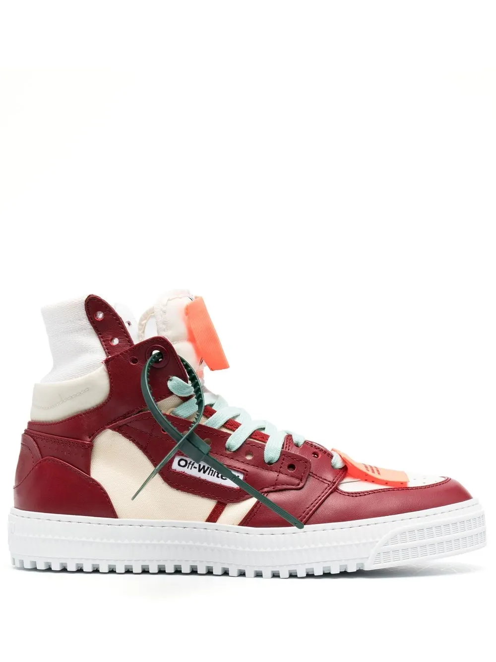 

Off-White tenis con agujetas y motivo Arrows - Rojo