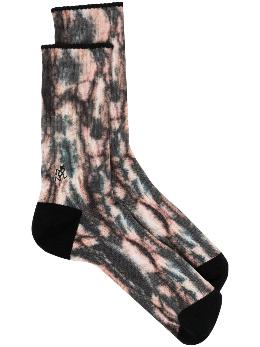GRAMICCI LOGO-EMBROIDERED TIE-DYE SOCKS