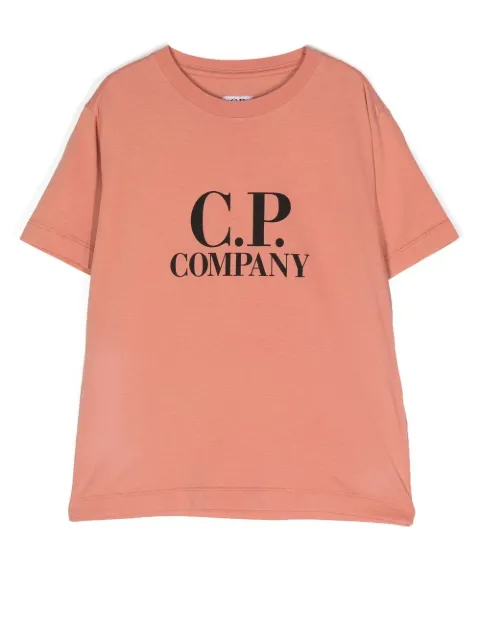C.P. Company Kids logo-print cotton T-shirt