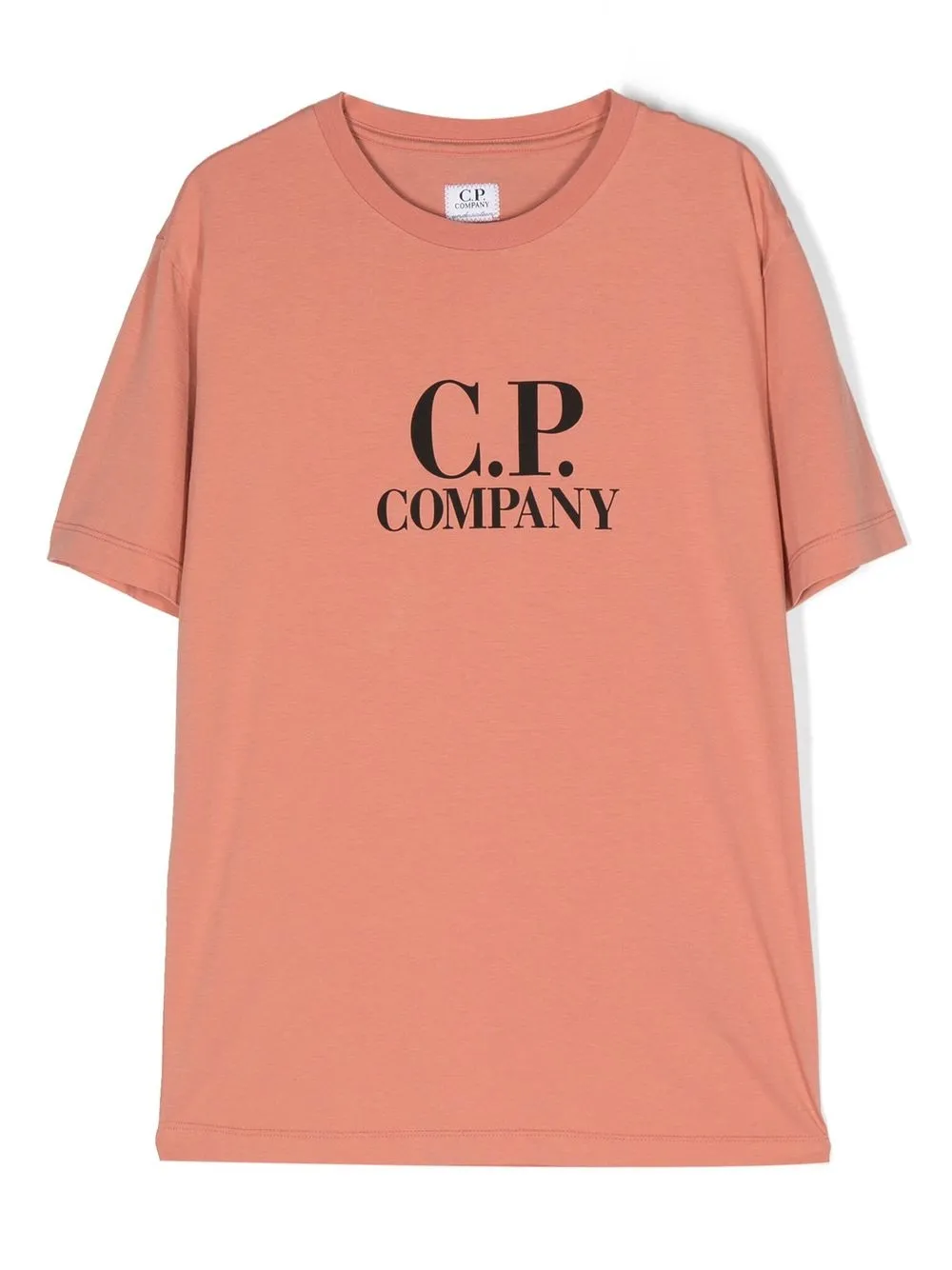 

C.P. Company Kids TEEN logo-print T-shirt - Pink