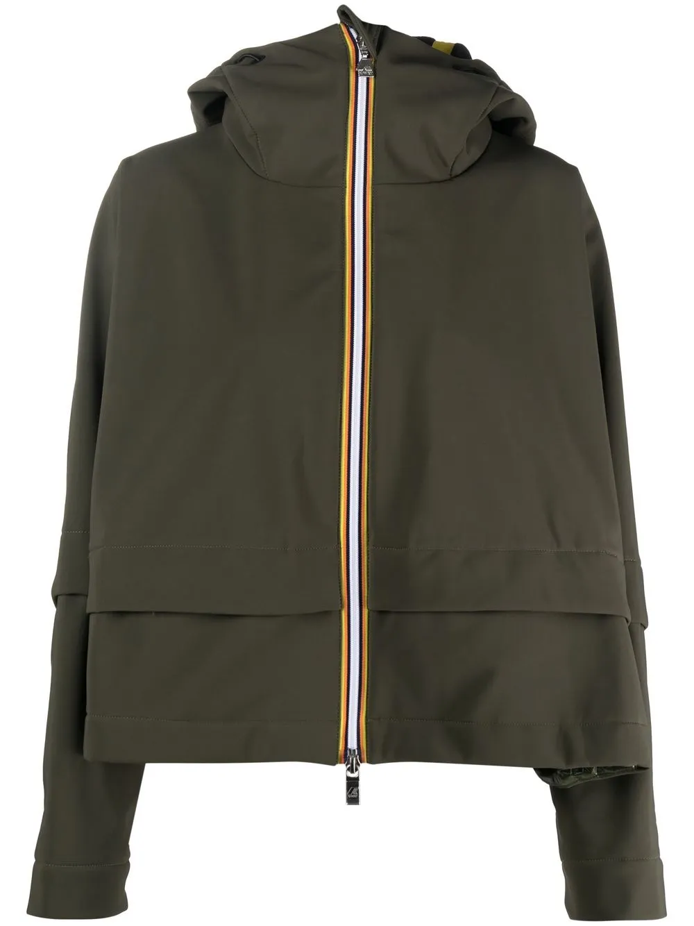 

K-Way R&D layered-design lightweight jacket - Green