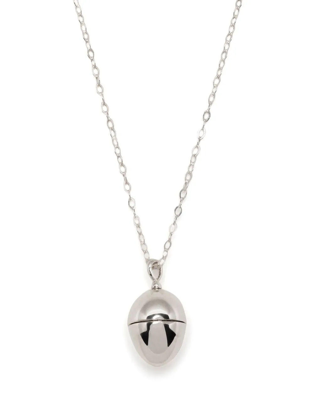 

Dinny Hall Egg Locket necklace - Silver