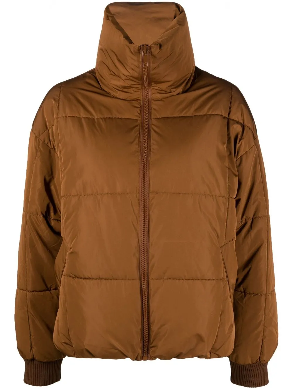 

Apparis padded funnel neck jacket - Brown