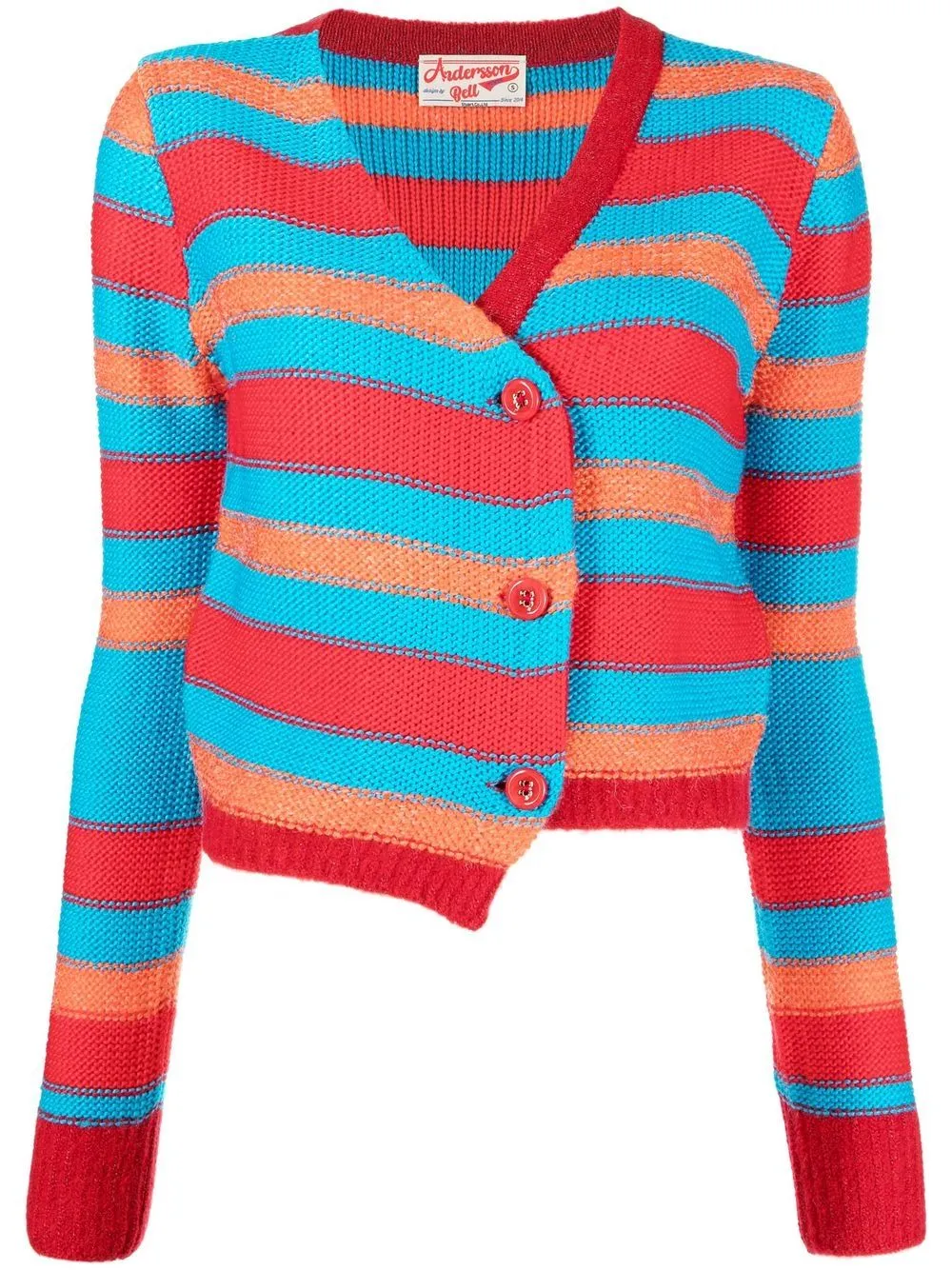 Image 1 of Andersson Bell striped knit cardigan
