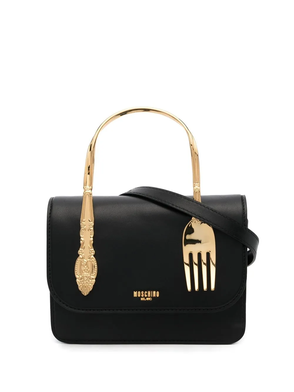 

Moschino tote Cutlery - Negro