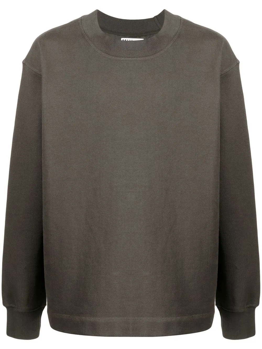 

Margaret Howell loopback crew neck sweatshirt - Green