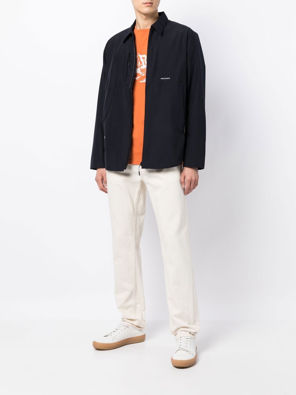 Norse Projects Gore-tex shirtjack - Blauw