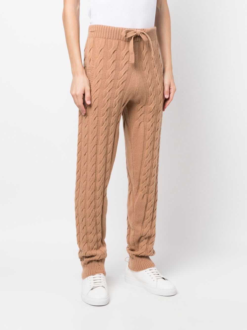 Laneus cable-knit Drawstring Trousers - Farfetch