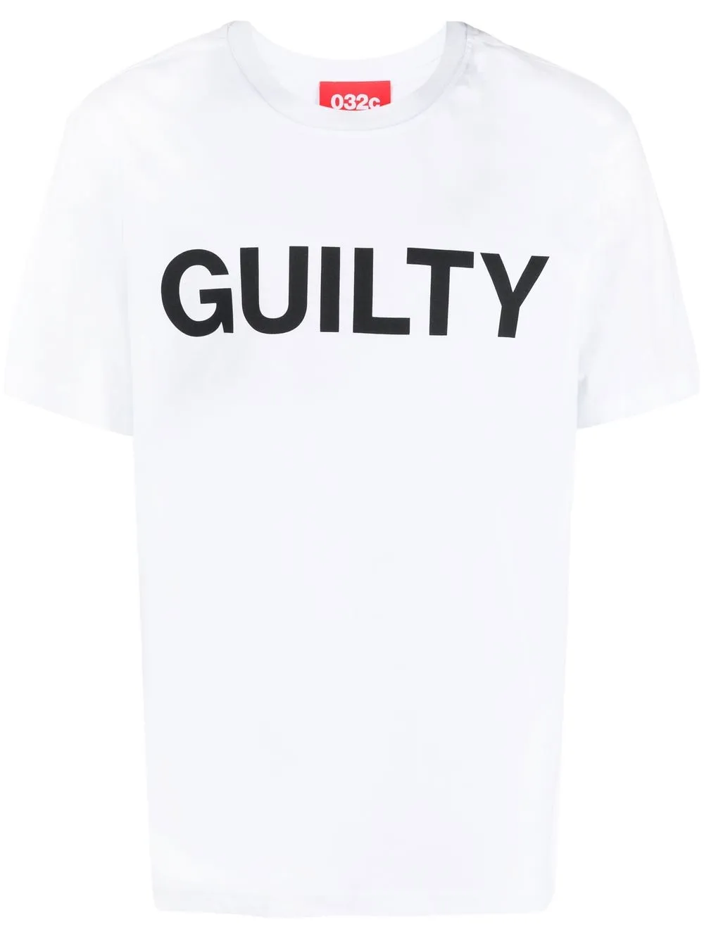 

032c 'Guilty' short-sleeve T-shirt - White