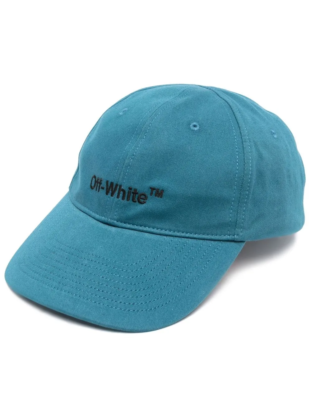 

Off-White gorra con logo bordado - Azul