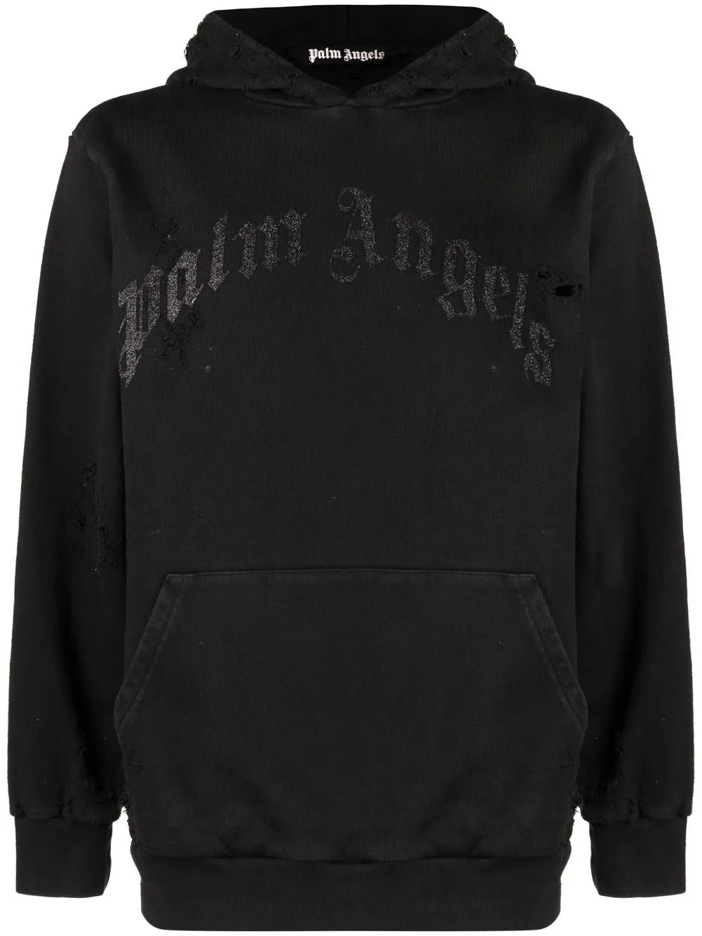 

Palm Angels hoodie con logo estampado - Negro