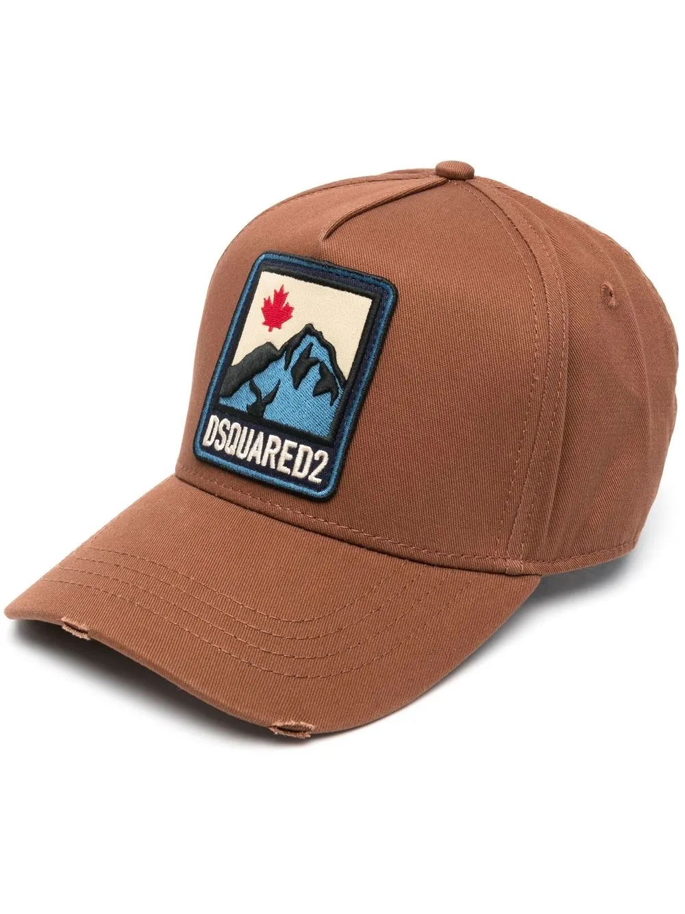 

Dsquared2 gorra con parche del logo - Marrón