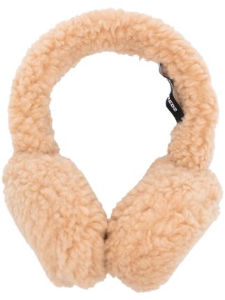 DSQUARED2 Wood Lover faux-fur Earmuffs | Neutrals | FARFETCH AO