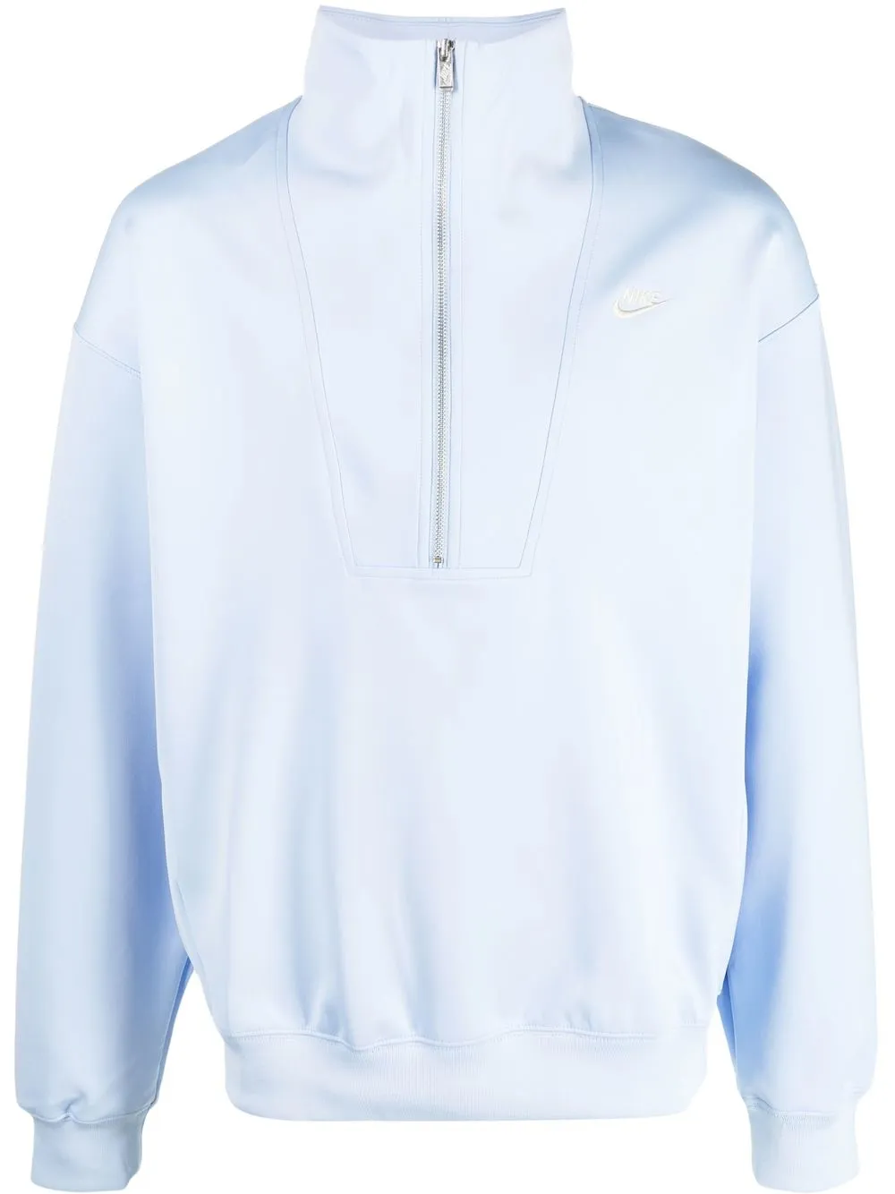 

Nike logo-print zipped sweatshirt - Blue