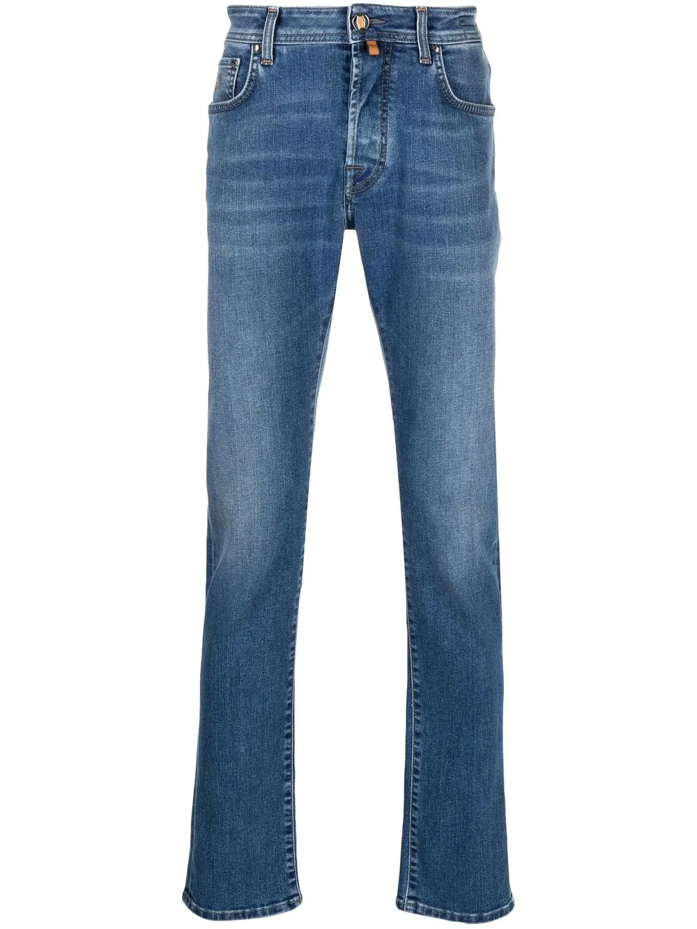 

Jacob Cohën jeans slim con efecto lavado - Azul