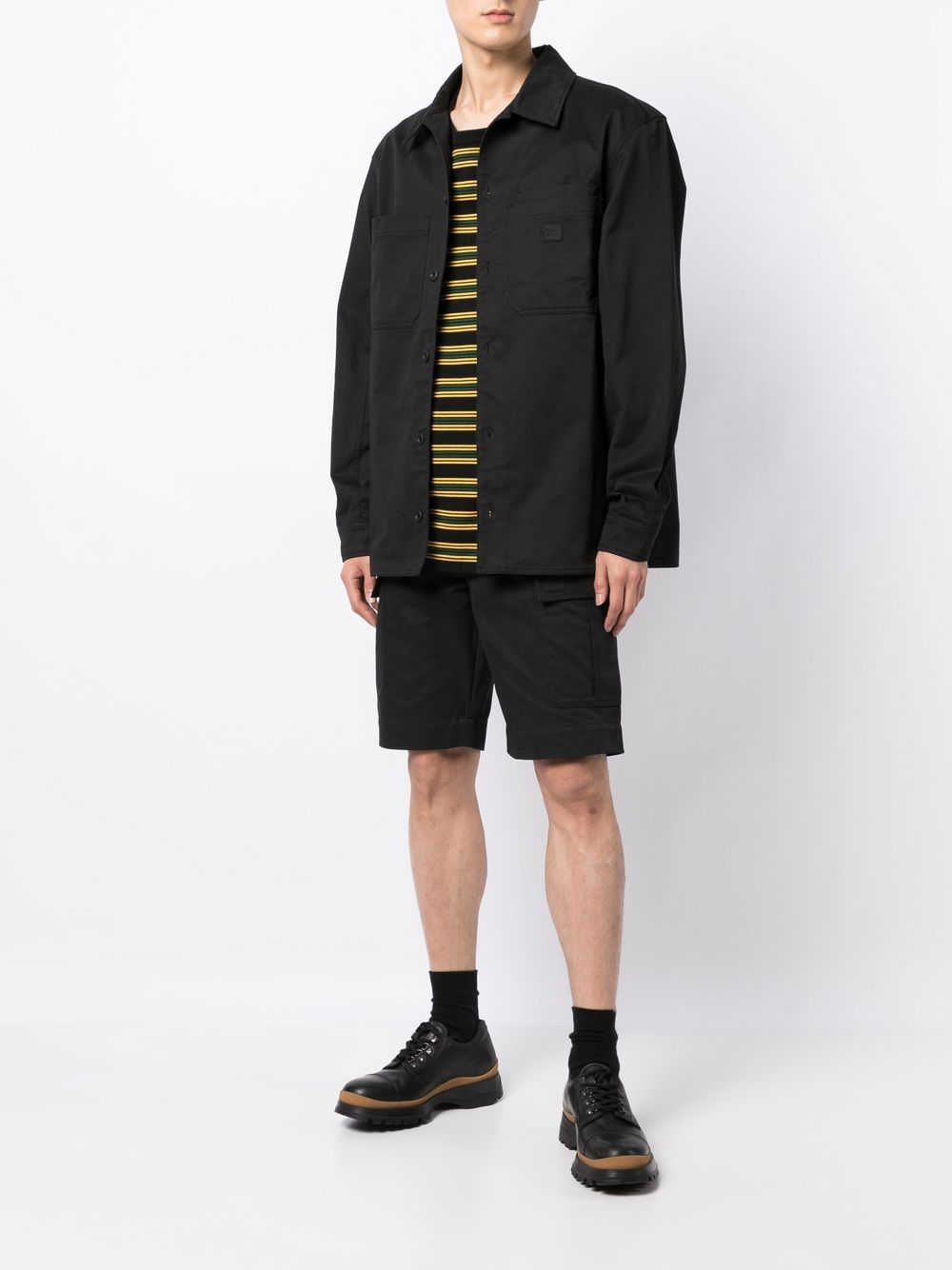 Maison Kitsuné x Cafe Army Cargo Shorts - Farfetch