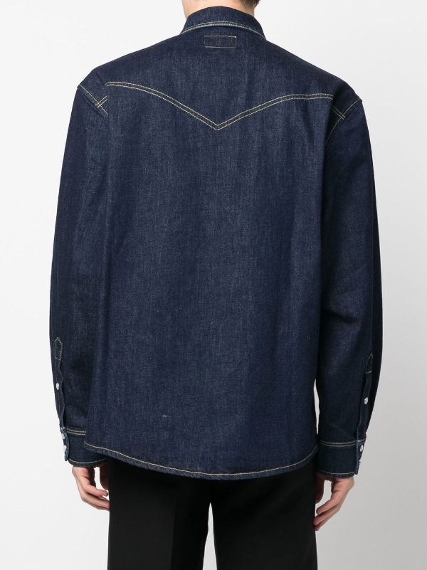 Kenzo Western-style Denim Shirt - Farfetch