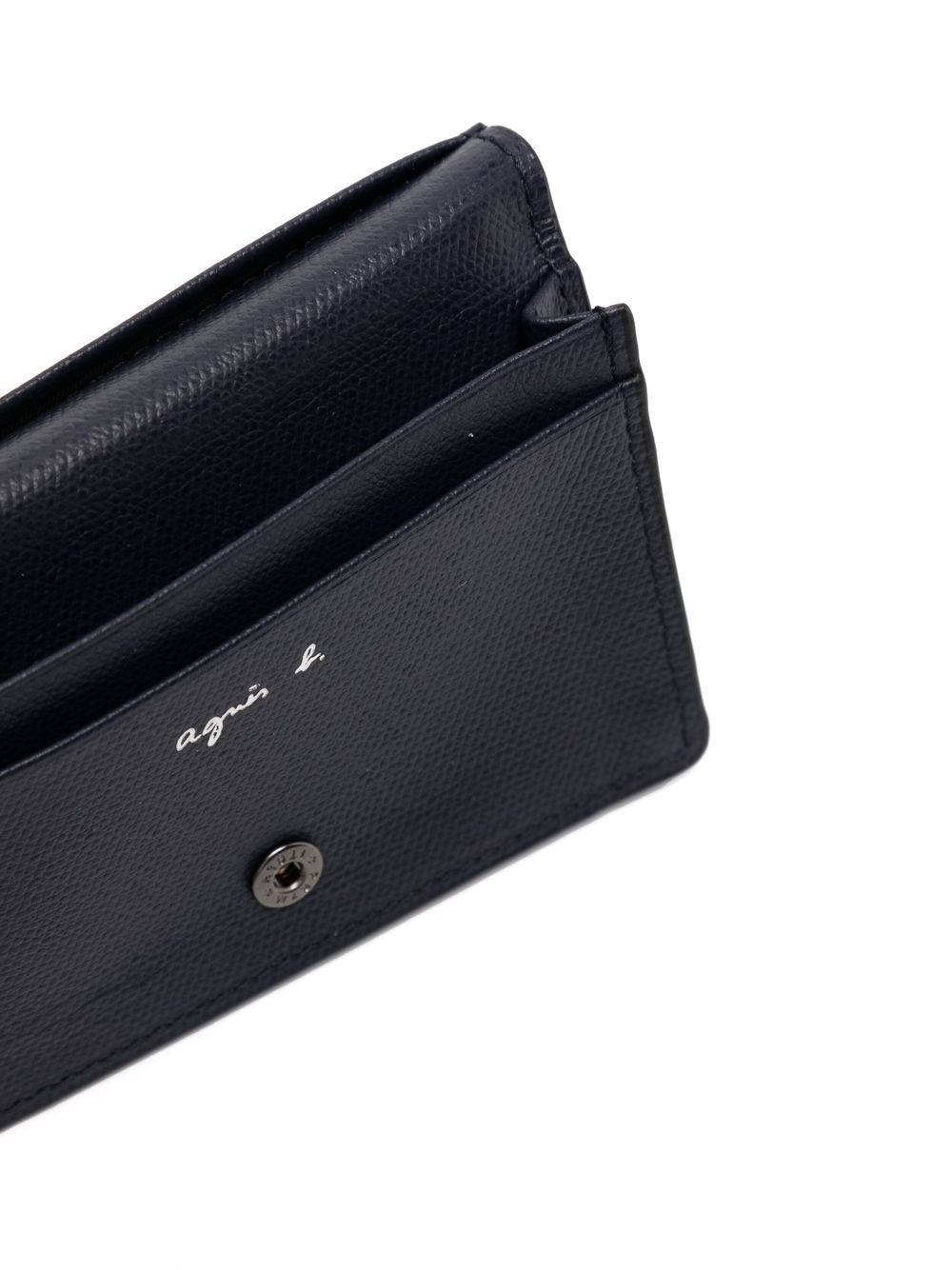 Agnès B. Logo-detail Leather Wallet | Smart Closet