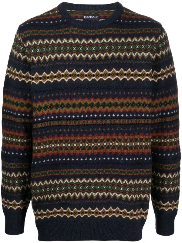 Barbour Fairisle intarsia-knit Jumper 