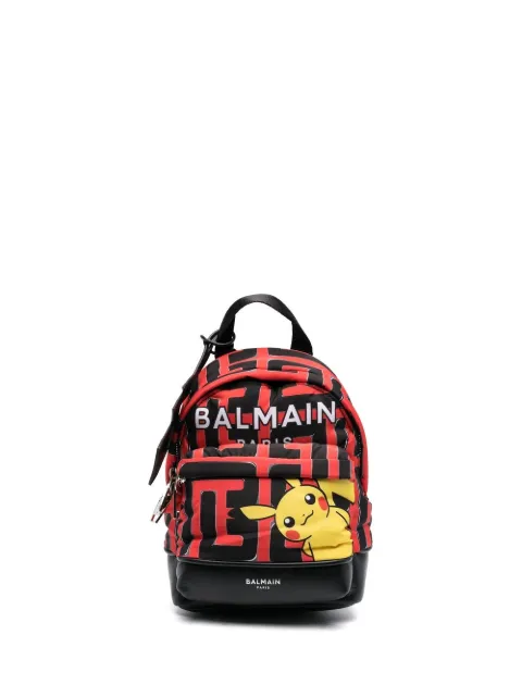 Balmain x Pokémon graphic-print backpack