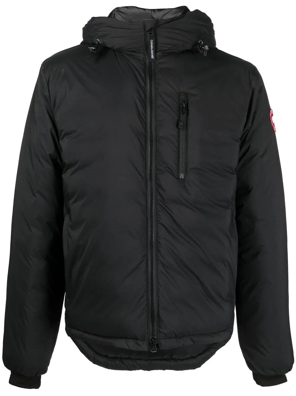 

Canada Goose parka capitonada con capucha - Negro