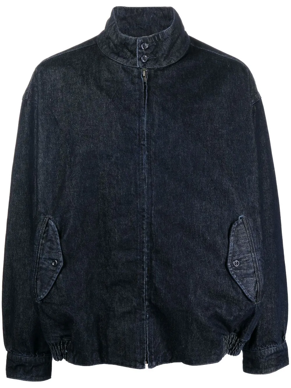 

Levi's: Made & Crafted zipped bomber jacket - Blue