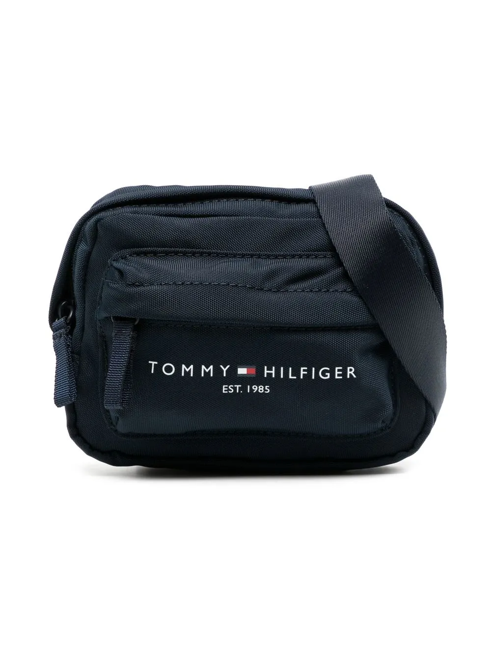 

Tommy Hilfiger Junior bolsa de hombro con logo estampado - Azul