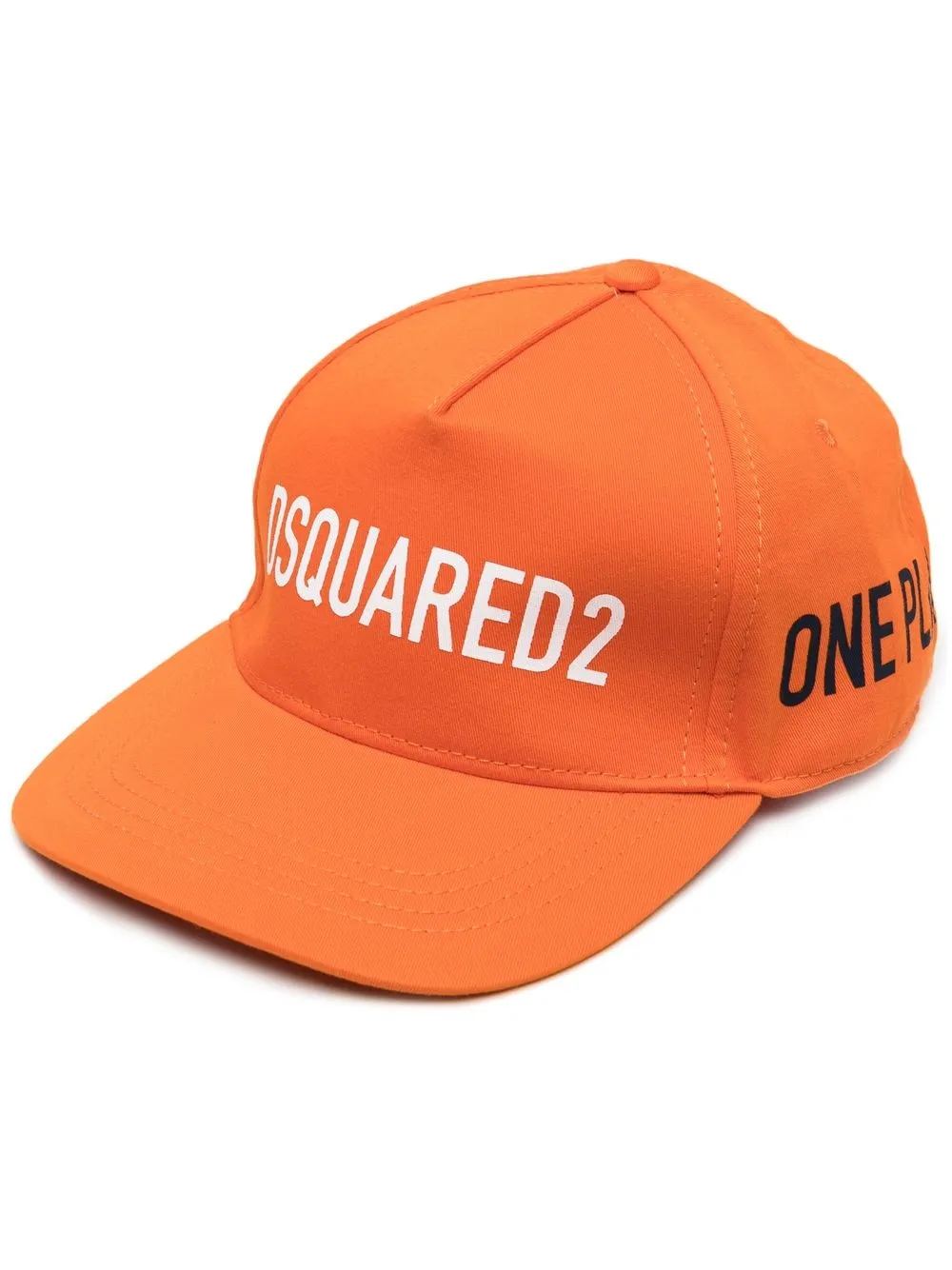 

Dsquared2 gorra con logo bordado - Naranja