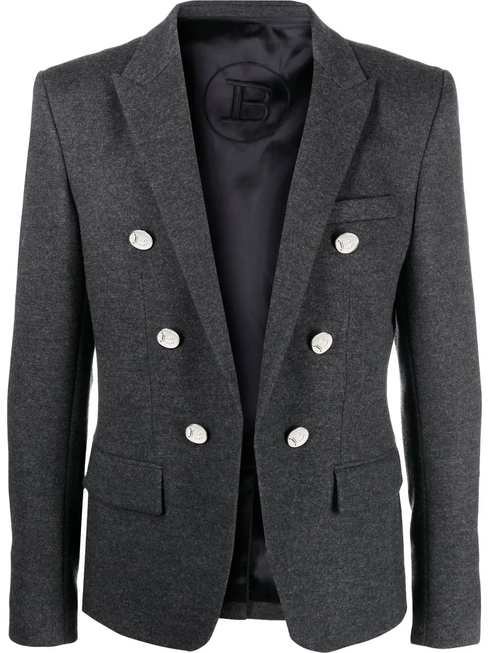 

Balmain blazer con botones - Gris