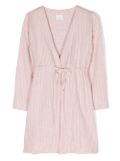 La Perla Kids long-sleeve dressing gown - Pink