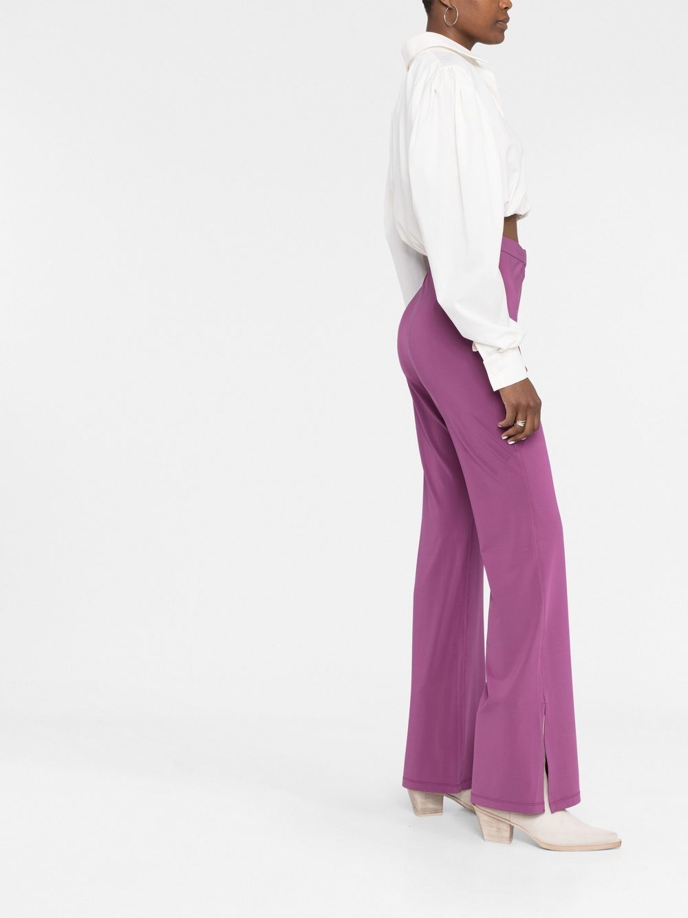 Affordable Nanushka high-waisted flared trousers Women