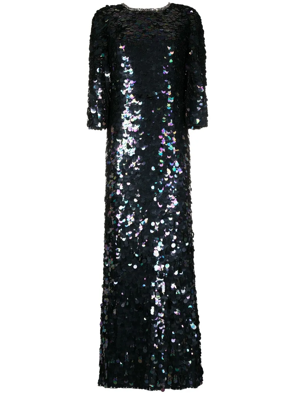 

Jenny Packham Neblina sequin-embellished long dress - Black