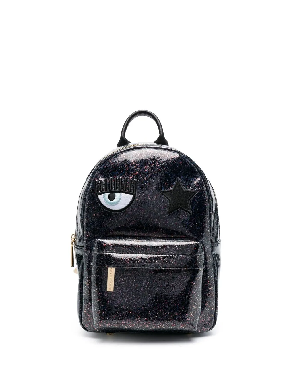 

Chiara Ferragni glitter eye-patch backpack - Blue