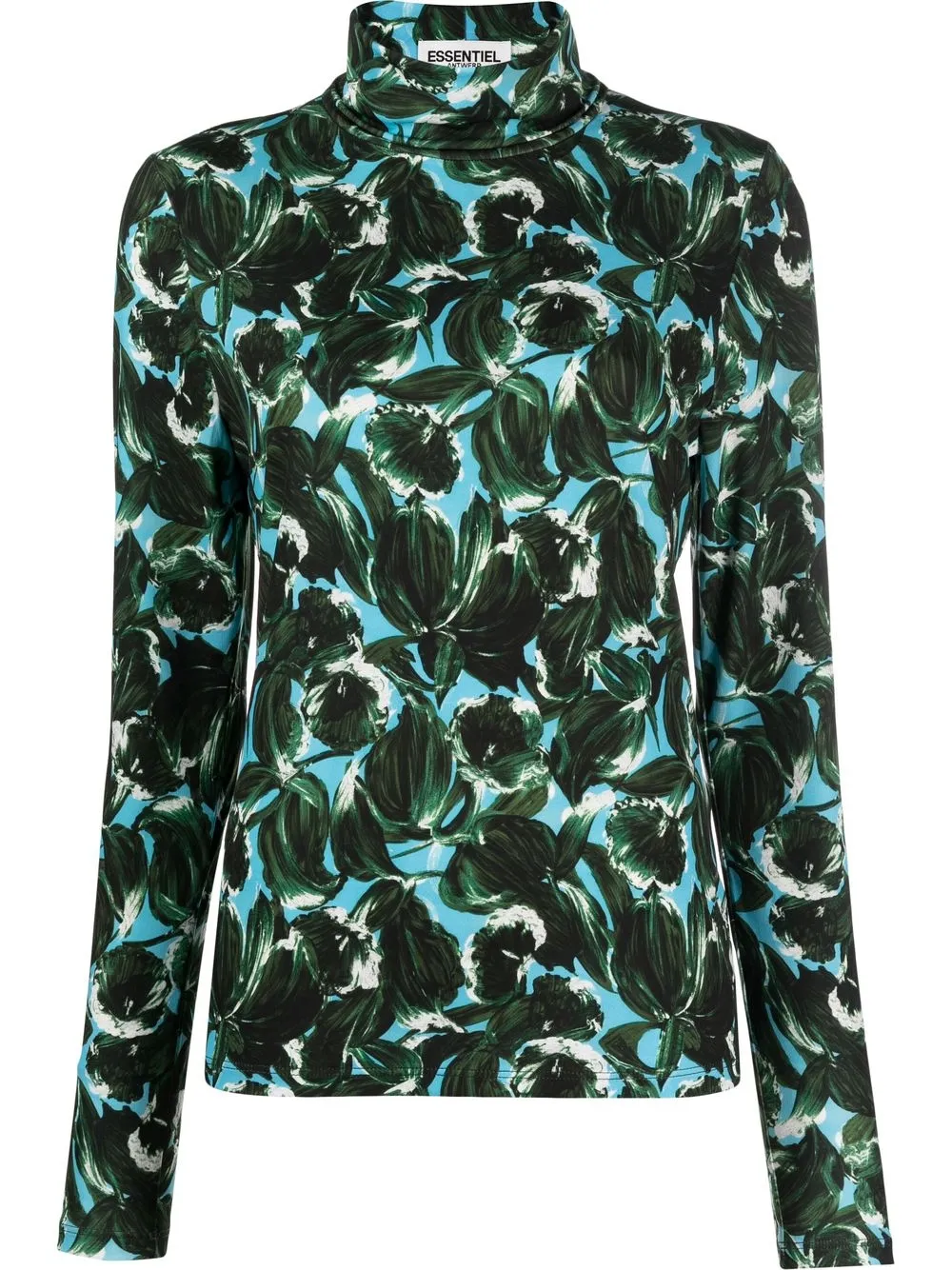 

Essentiel Antwerp Campine floral top - Green