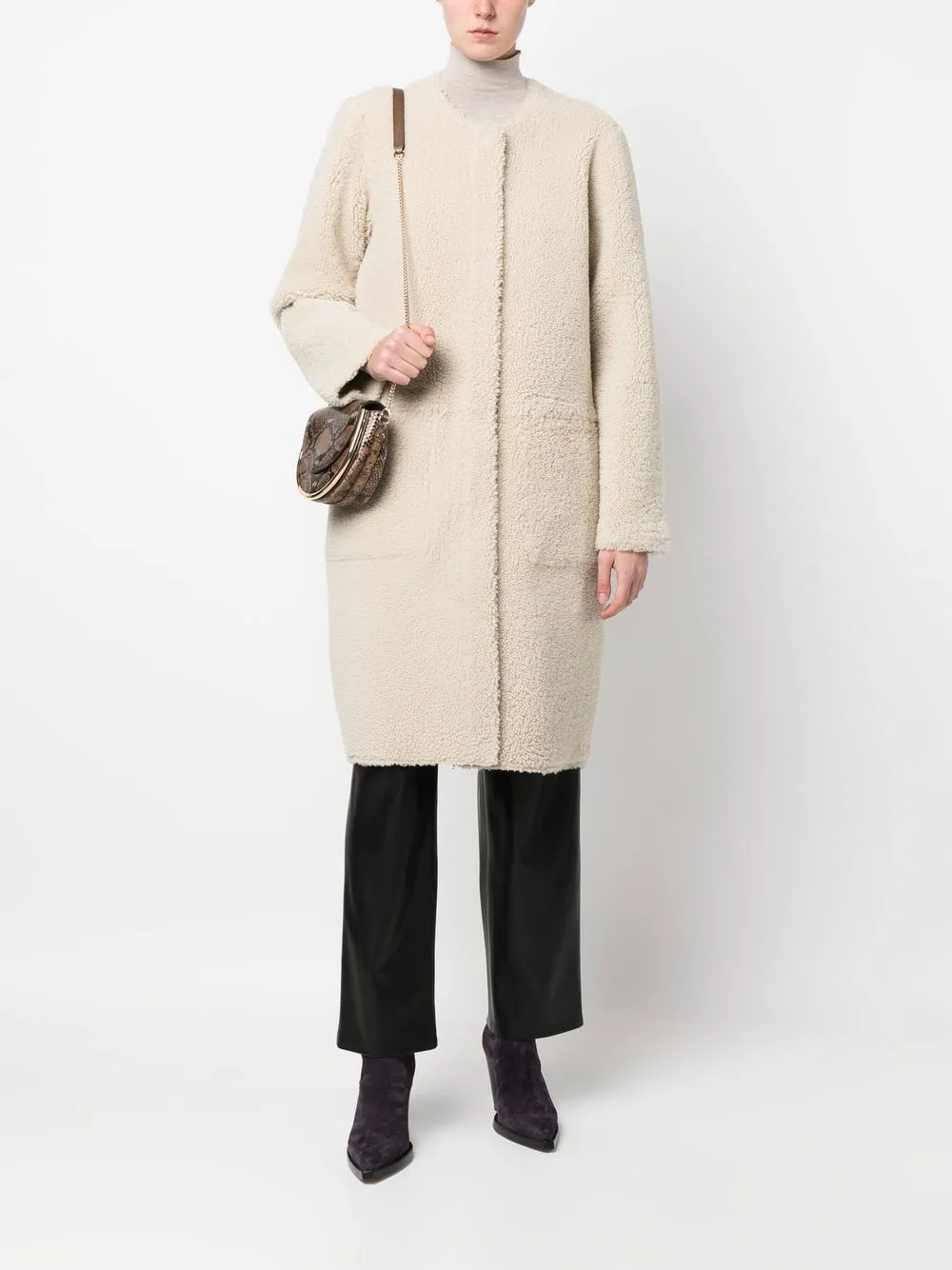 Rag and bone shearling on sale coat