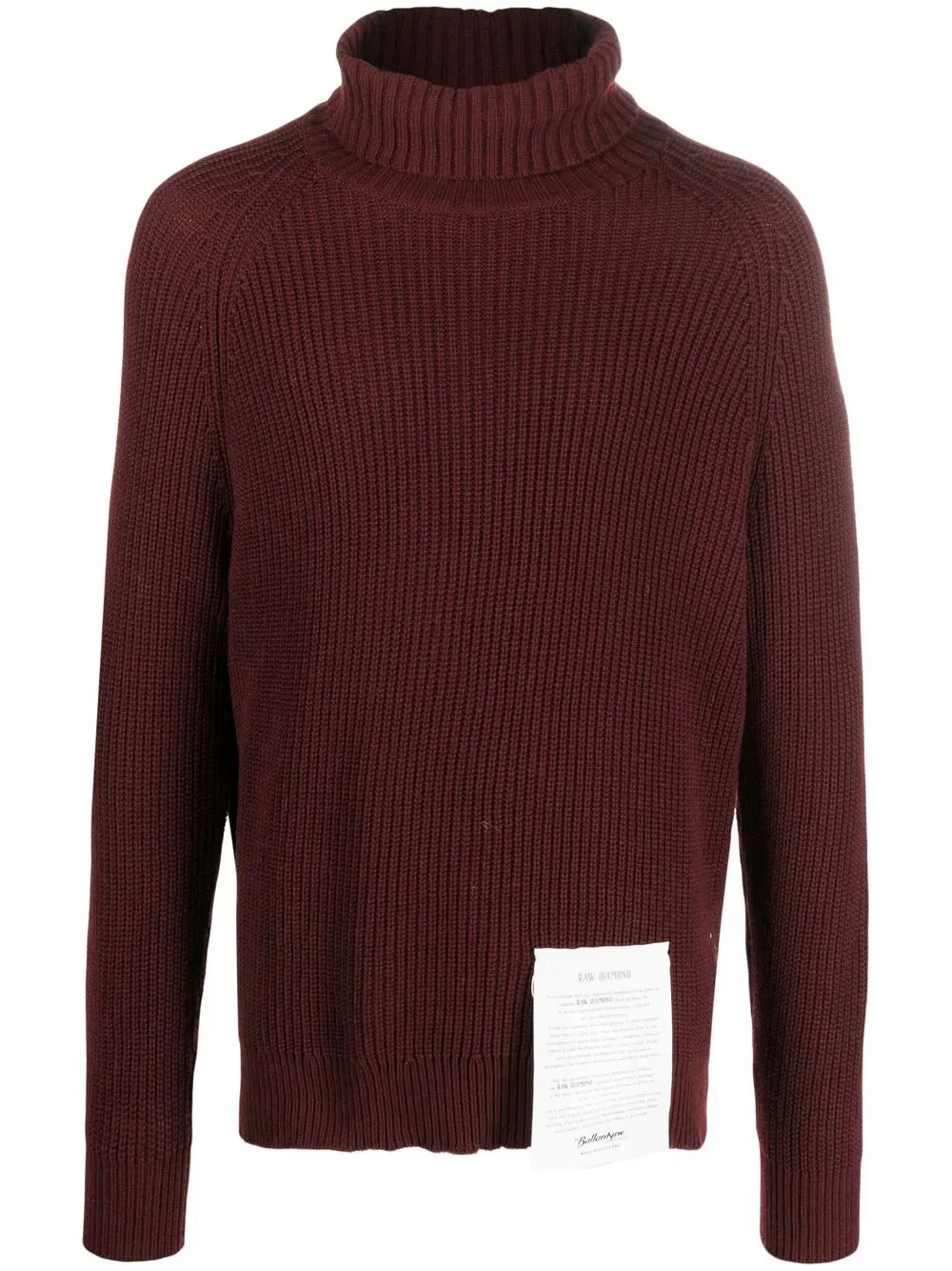 

Ballantyne suéter de cachemira con cuello vuelto - Rojo