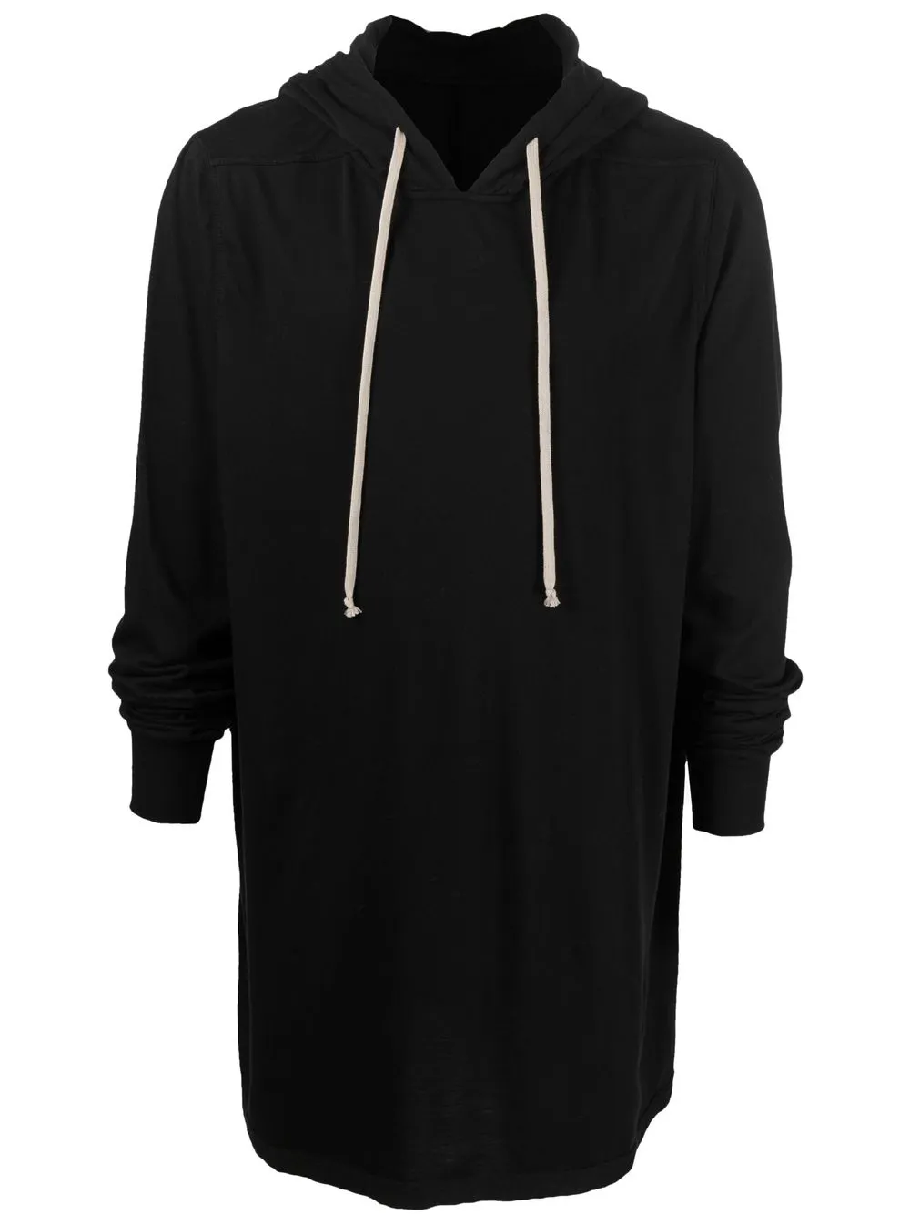 

Rick Owens DRKSHDW hoodie larga - Negro