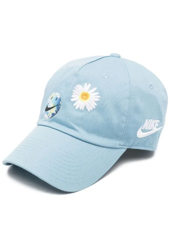 flower print cap